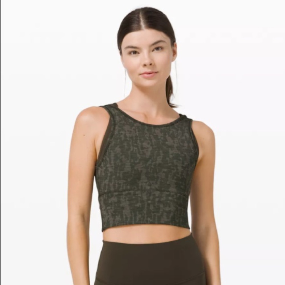 Lululemon Pivot Tank Dark Olive Size 6
